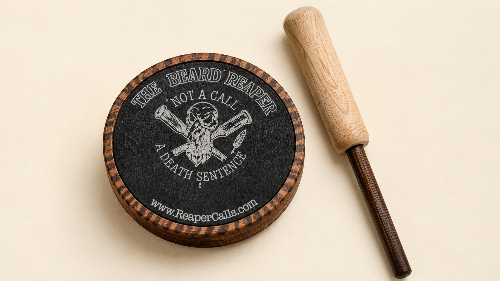 The Beard Reaper pot call and striker
